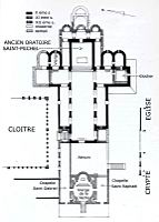 Abbaye Saint-Michel-de-Cuxa, Eglise, Plan.jpg